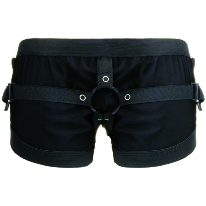 Realrock Boxer with Harness Black O/S - Image 2