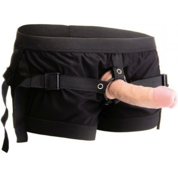 Realrock Boxer with Harness Black O/S - Image 3