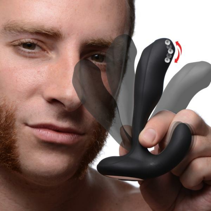 Alpha Pro 7X Bendable Prostate Stimulator With Stroking Bead - Image 1