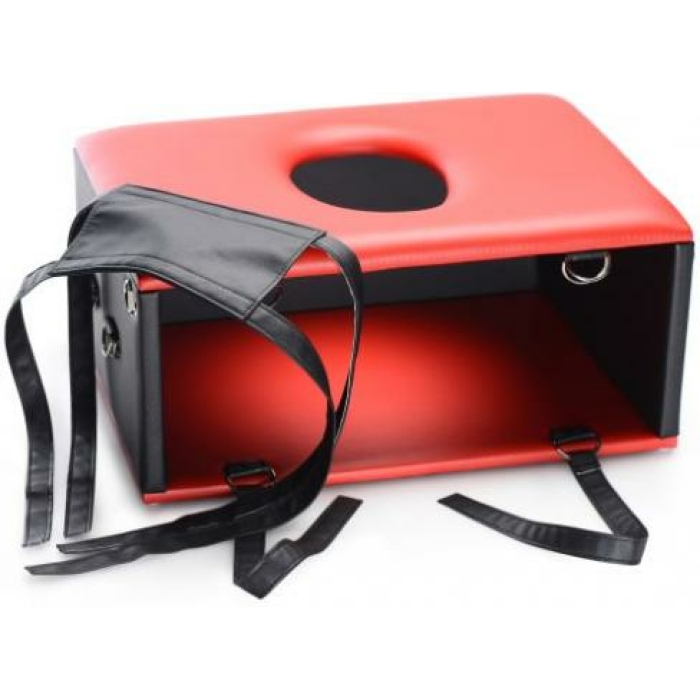 Queening Chair Stool Red - Image 3