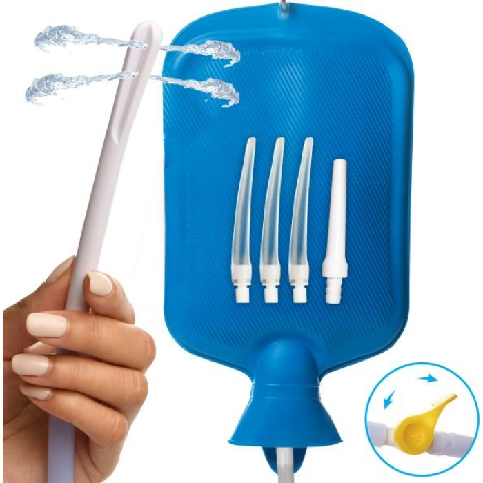 Deluxe Shower Enema Kit With 5 Tips - Image 1