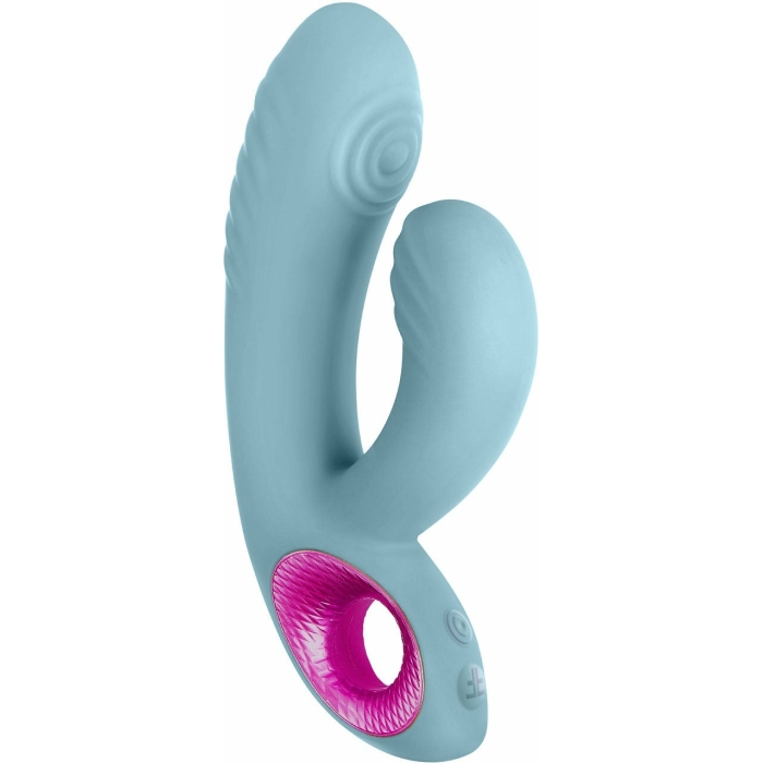 Femmefunn Cora Pulsating Vibrator Light Blue - Image 1