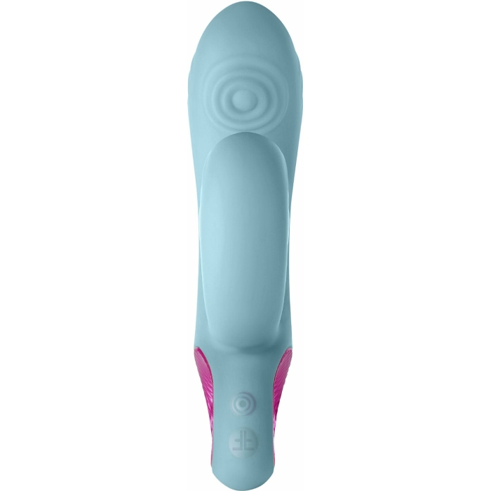 Femmefunn Cora Pulsating Vibrator Light Blue - Image 2