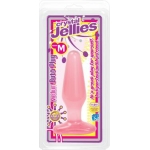 Medium pink Jelly butt plug