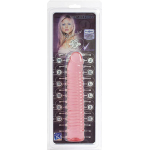 Vivid Ribbed Jellie Cock Sunrise - Pink - Image 2