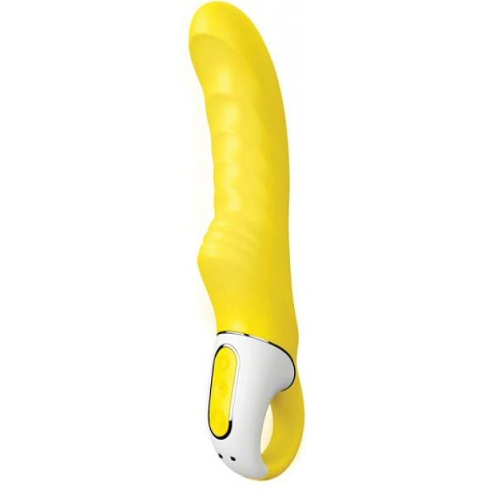 Satisfyer Vibes Yummy Sunshine Yellow G-Spot Vibrator - Image 1
