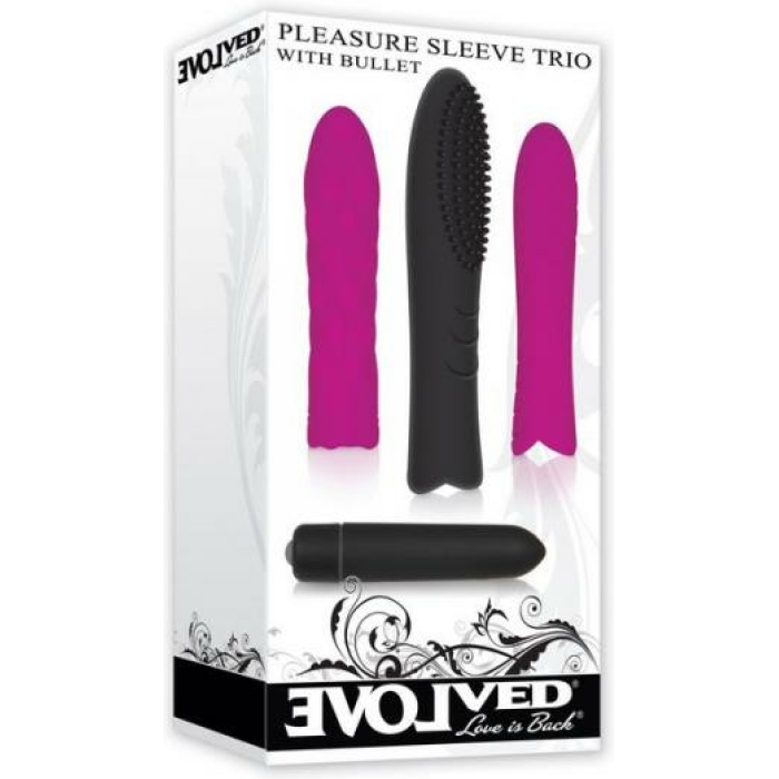Pleasure Sleeve Trio with Bullet Vibrator - Image 3