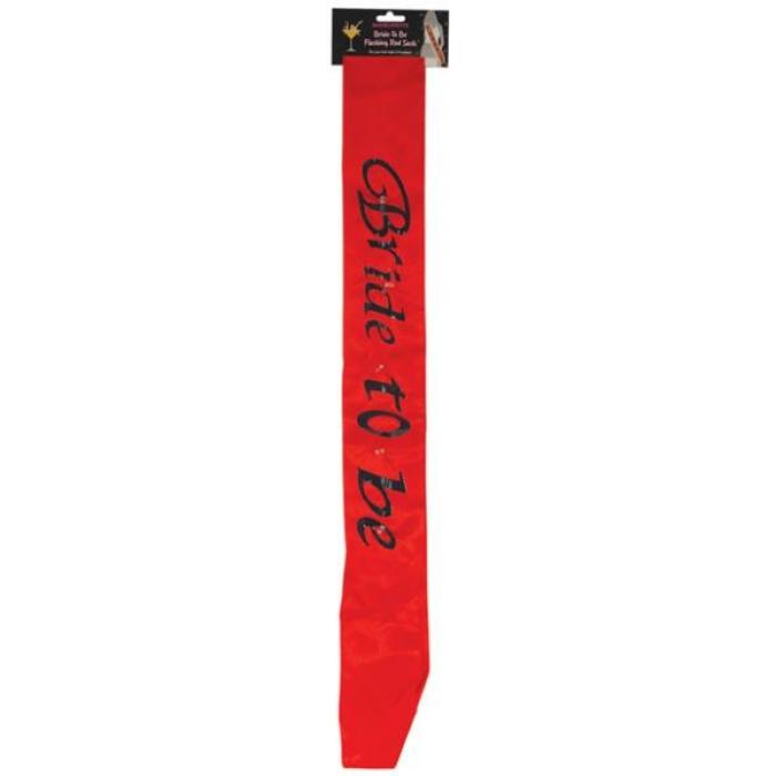 Bride 2B Flash Sash Red - Image 2