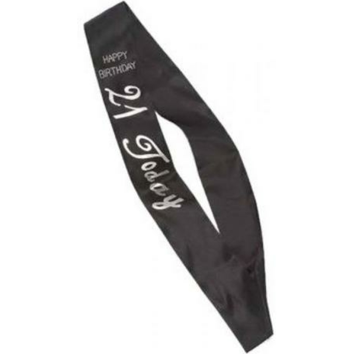 21 Today Sash Black - Image 1