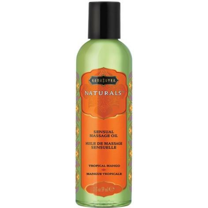 Massage Oil Natural Tropical Mango 2fl Oz - Image 1