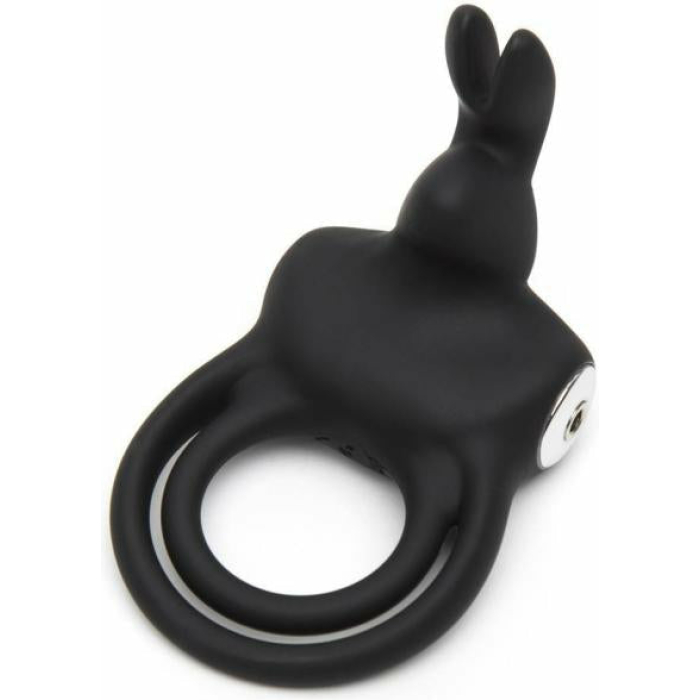 Happy Rabbit Cock Ring Rechargeable Black - Image 1