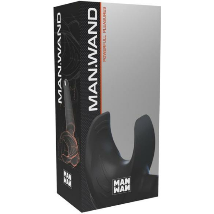 Man Wand Black Penis Head Vibrator - Image 3