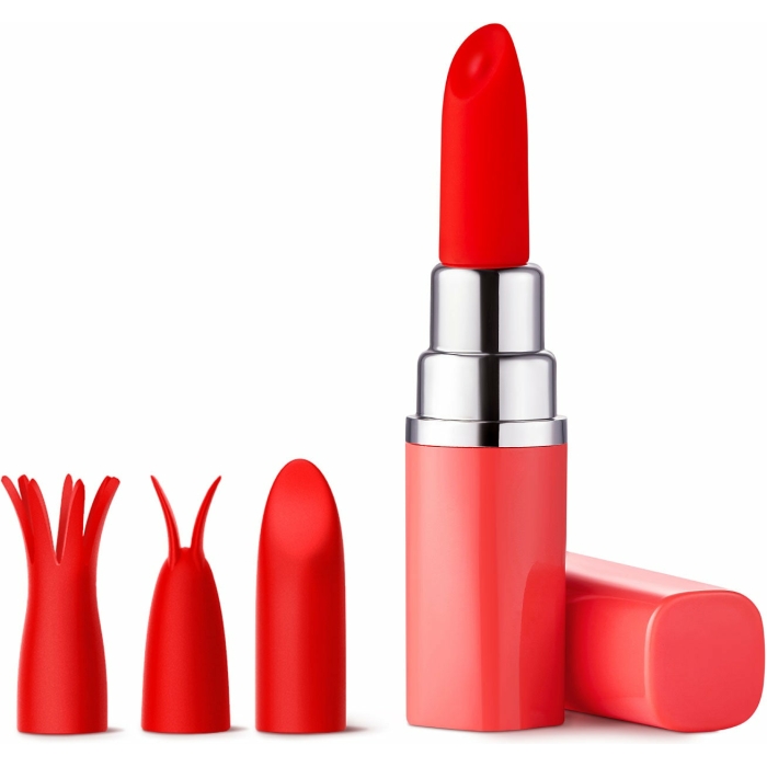Luv Lab Lv57 Lipstick With 3 Silicone Heads Coral - Image 1