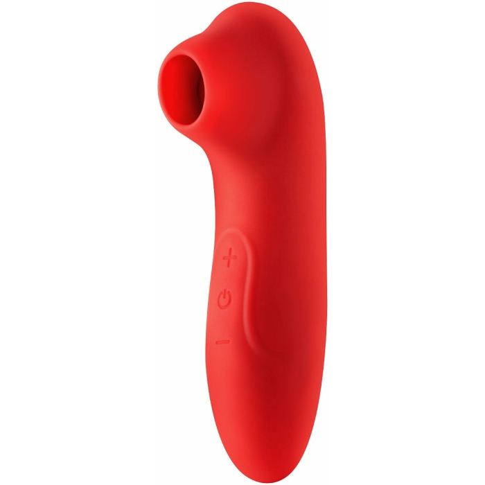 Luv Lab Cs19 Pulsing Clit Stimulator Silicone Red - Image 1