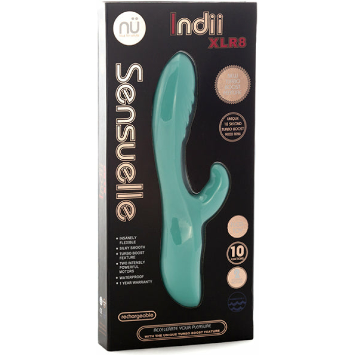 Nu Sensuelle Indii Rabbit XLR8 Turbo Boost - Electric Blue - Image 1