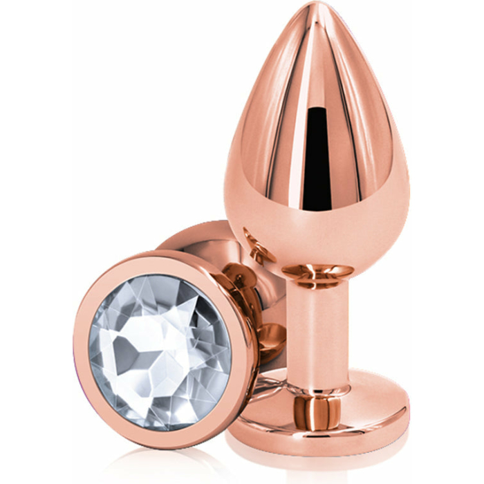Rear Assets Rose Gold Medium Clear - Image 1