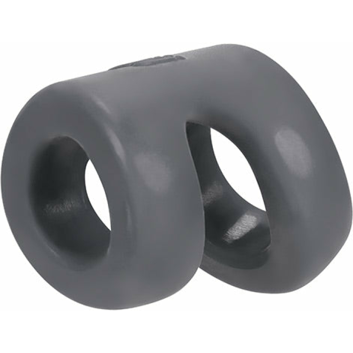 Hunky Junk Connect Cock Ring w/Balltugger - Stone - Image 1