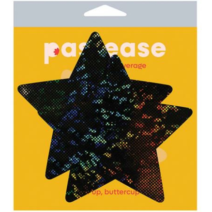 Pastease Star Black Disco Ball Fuller Coverage - Image 1