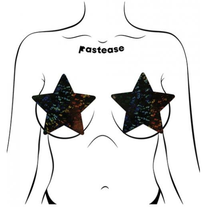 Pastease Star Black Disco Ball Fuller Coverage - Image 3