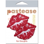 Pastease Sparkly Red Kissing Lips Pasties