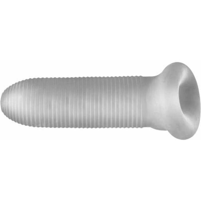 Perfect Fit Fat Boy Micro Ribbed Sheath 5.5in Clear - Image 3