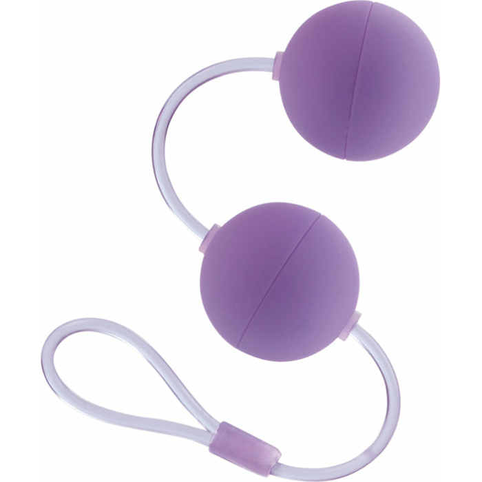 First Time Love Balls Duo Lover - Purple - Image 1
