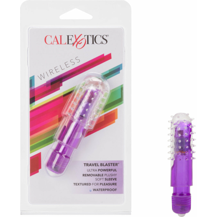 Travel Blaster w/Silicone Sleeve Waterproof - Purple - Image 1