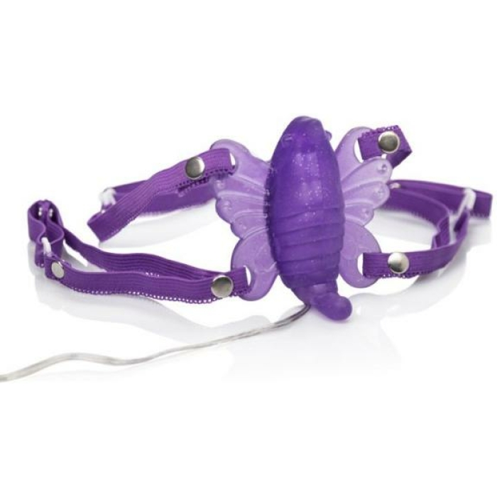 Venus Butterfly 2 Purple Hands Free Strap On - Image 1