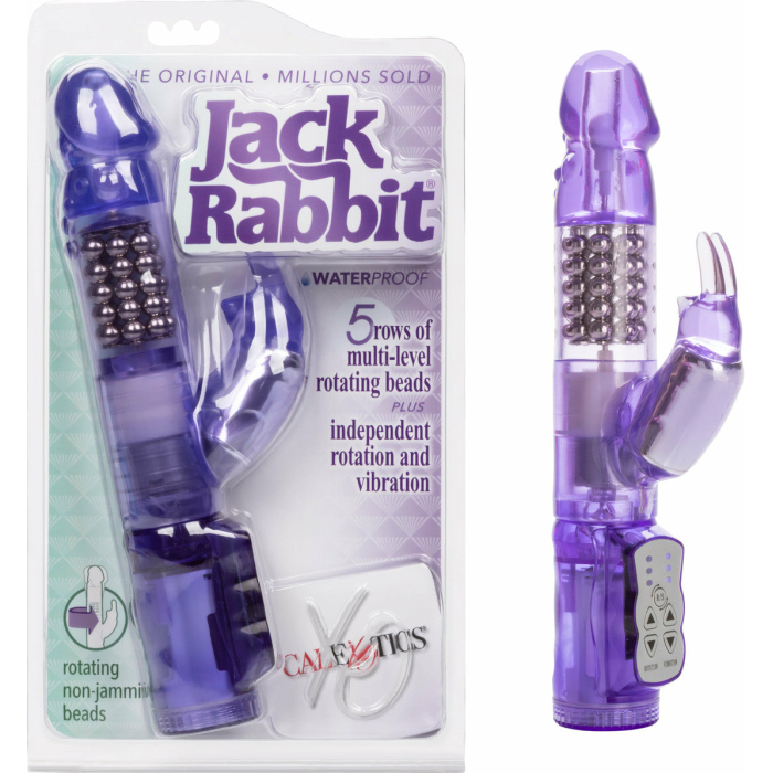 Jack Rabbit w/Floating Beads Waterproof - Purple - Image 1