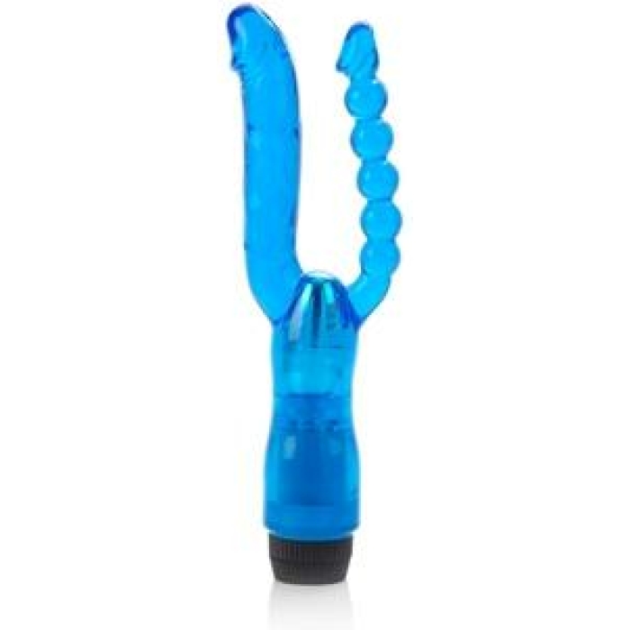 Dual Penetrator Vibrator Blue - Image 1