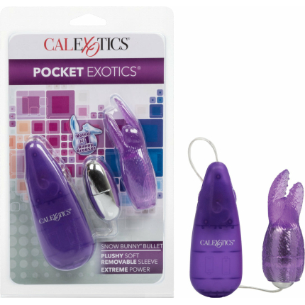 Pocket Exotics Snow Bunny Bullet - Purple
