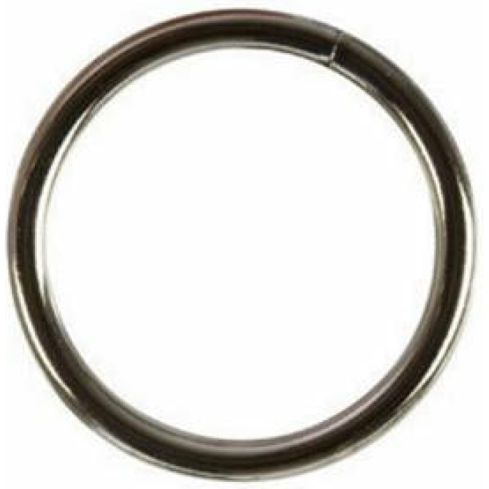 Silver Cock Ring - Large - Image 2