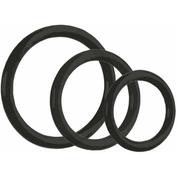 Tri Rings - Black - Image 1