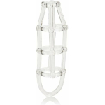 Cock Cage Enhancer 4.5 Inch - Clear - Image 2