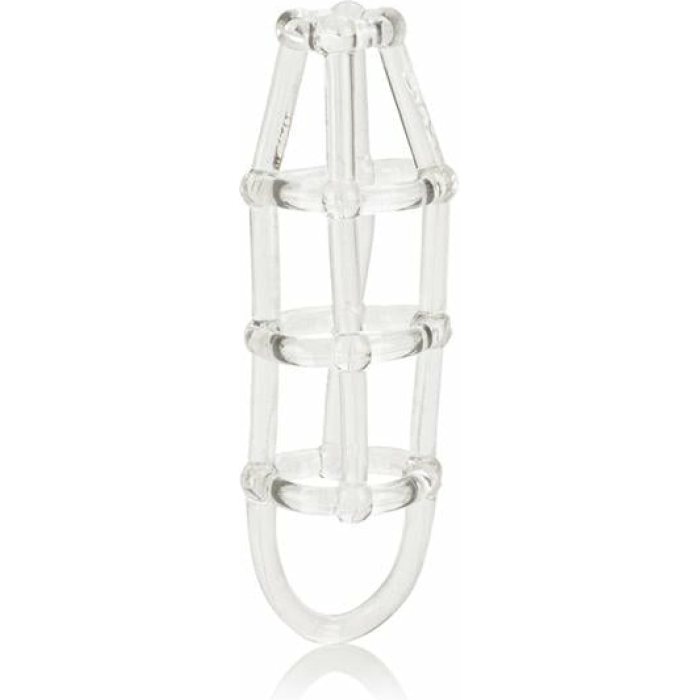 Cock Cage Enhancer 4.5 Inch - Clear - Image 2