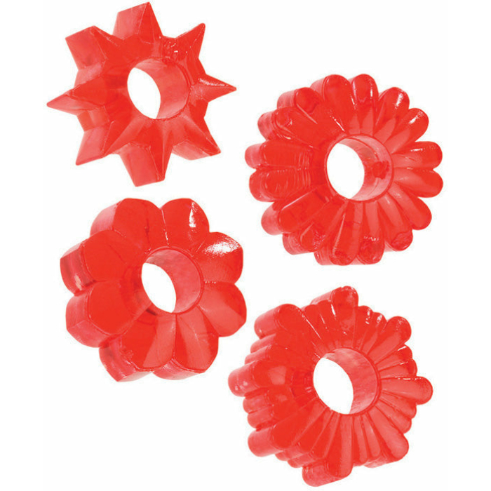 Basic Essentials 4pk Red - Image 1