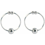 Nipple Play Non Piercing Nipple Rings Silver