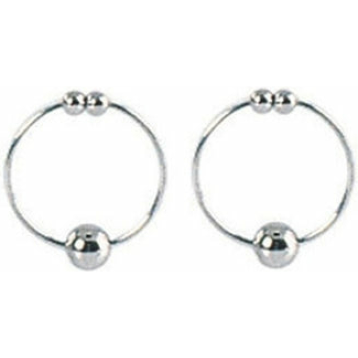 Nipple Play Non Piercing Nipple Rings Silver - Image 1
