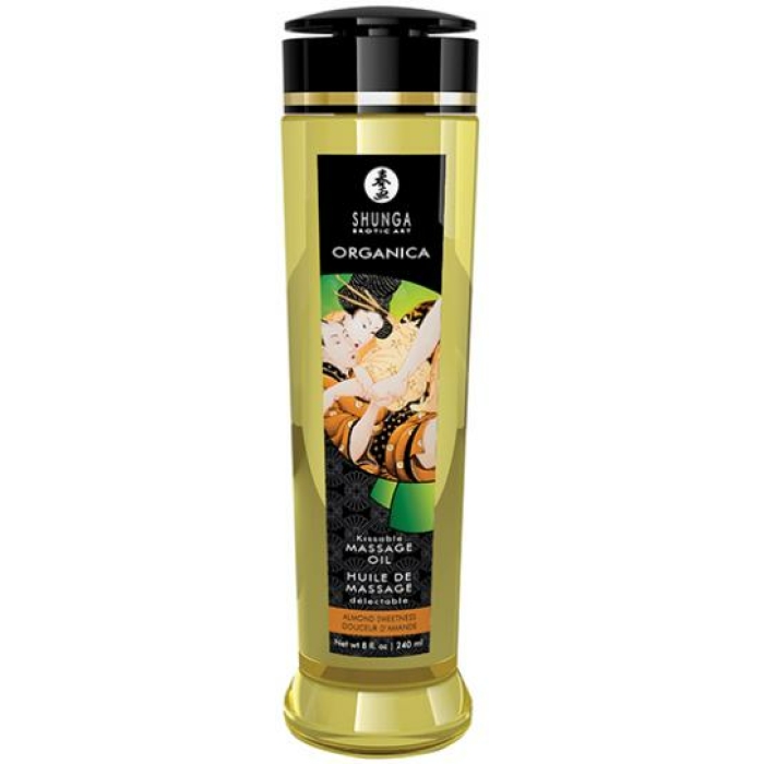 Organica Kissable Massage Oil Almond Sweetness - Image 1