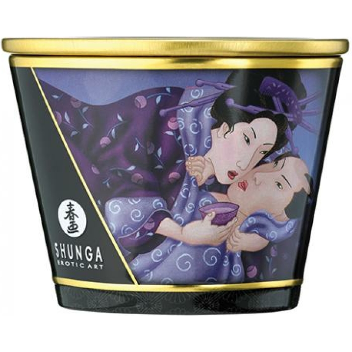 Shunga Massage Candle Libido Exotic Fruits 5.7oz - Image 3