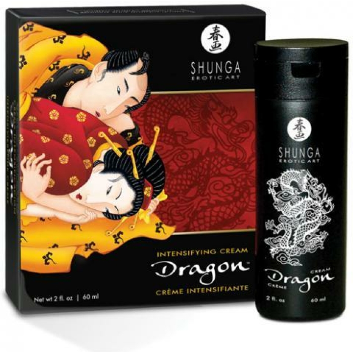 Shunga Dragon Cream For Him and Her 2oz - Image 1
