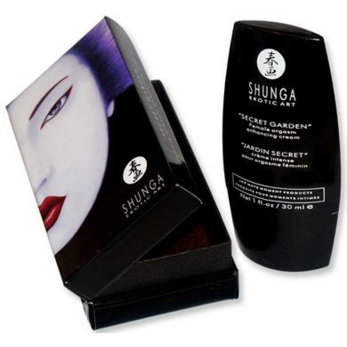 Shunga Secret Garden Enhancing Cream For Her 1oz - Image 1