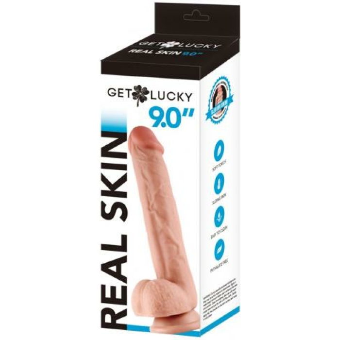 Shibari Get Lucky 9 Real Skin Light Brown " - Image 1