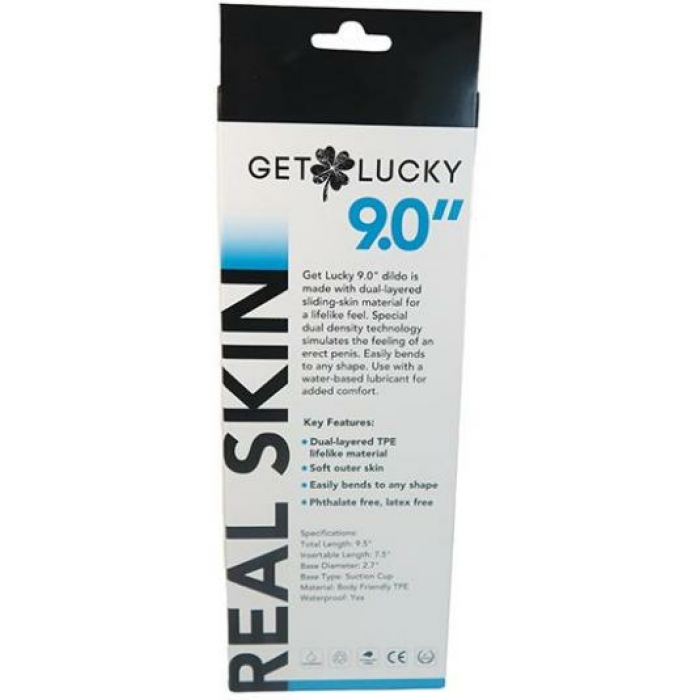 Shibari Get Lucky 9 Real Skin Light Brown " - Image 3