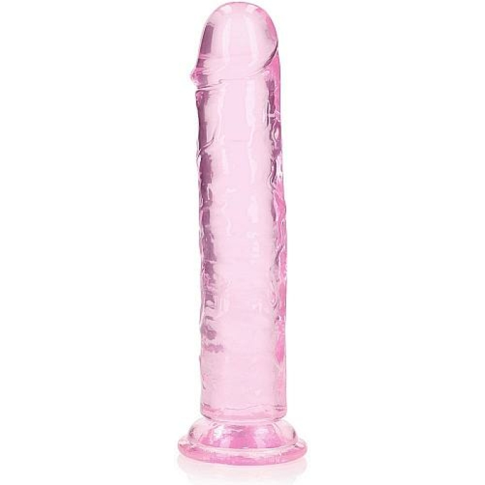 Realrock Straight Realistic 8 In Dildo Pink - Image 3