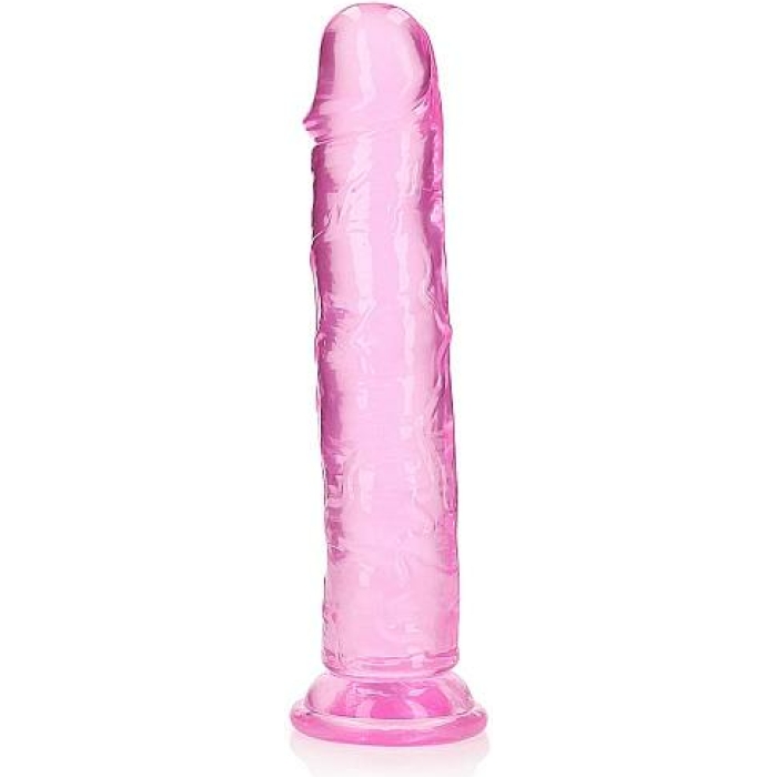 Realrock Straight Realistic 10 In Dildo Pink - Image 3