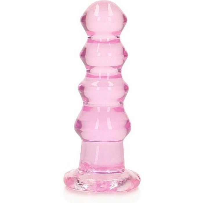 Realrock Curvy Dildo Or Butt Plug Pink - Image 1