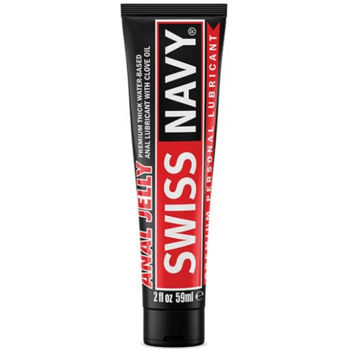 Swiss Navy Water Based Anal Jelly 2oz - Image 1