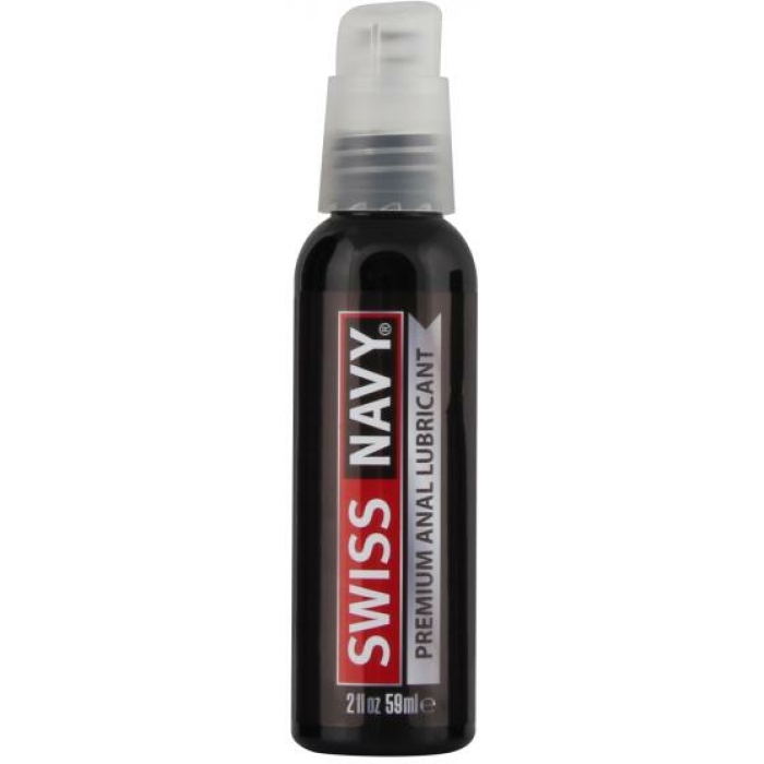 Swiss Navy Silicone Based Anal Lubricant - 2 Oz - Image 1