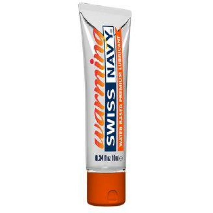 Swiss Navy Warming Water Based Lubricant - 10 Ml - Image 1